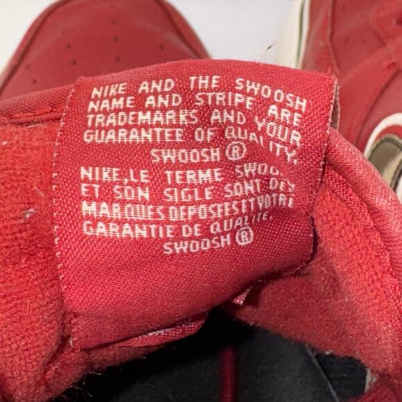 Nike‎ Air Force 1 ’07 LV8 NBA Red Gold Swoosh Men’s Sz 13 Retro Sneakers Shoes main image 12